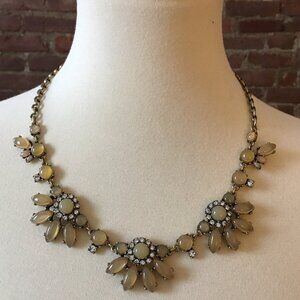 NWT J. Crew floral / flowers statement necklace